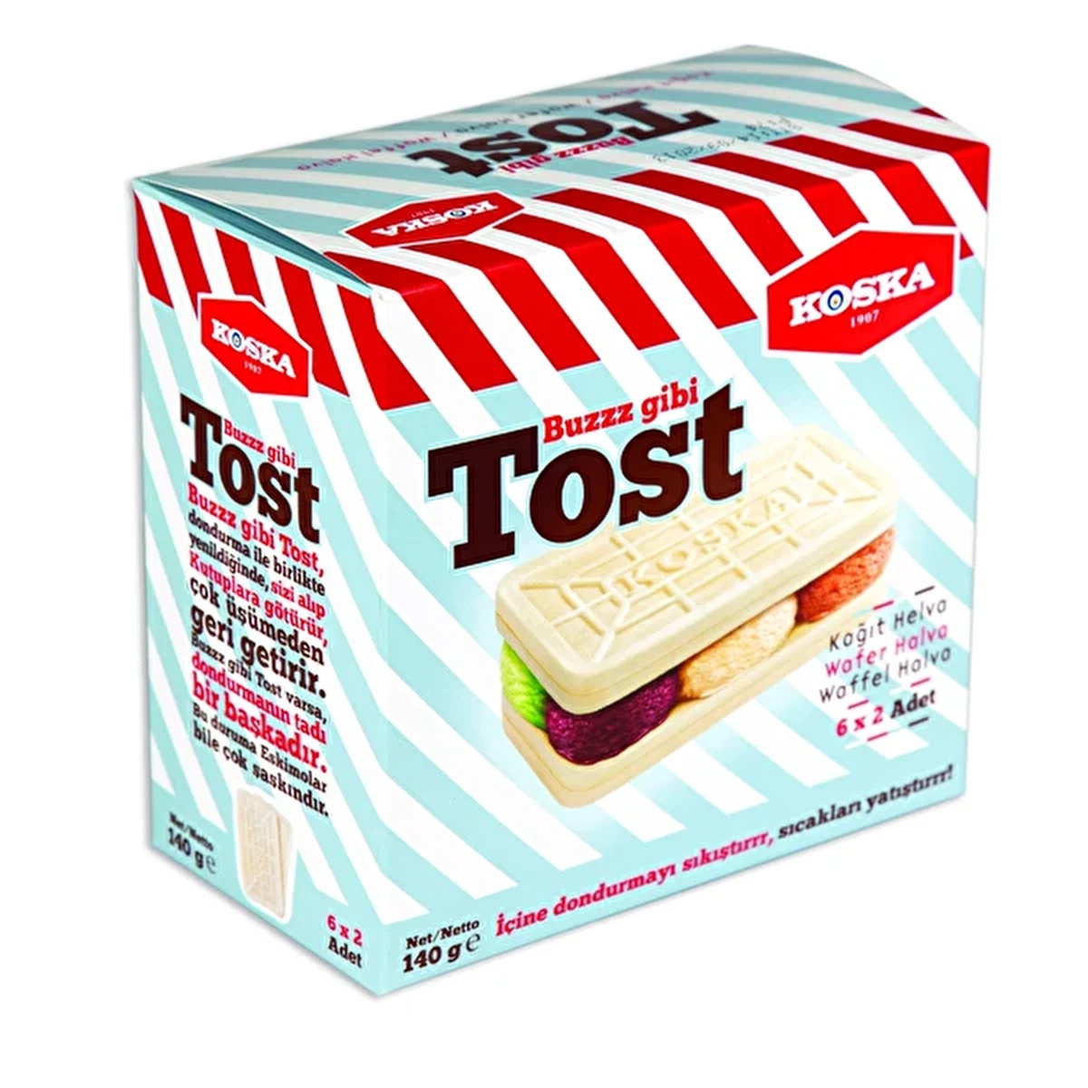 Koska Tost Kağıt Helva 140 Gr