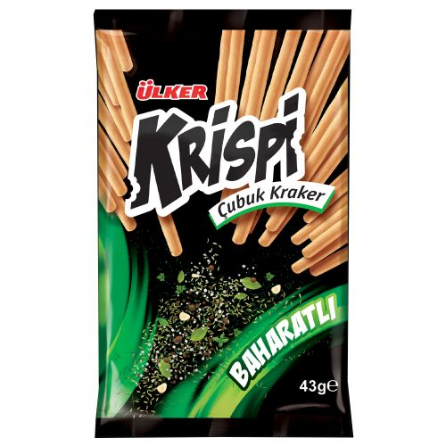 Krispi Baharatlı Çubuk Kraker 43 Gr