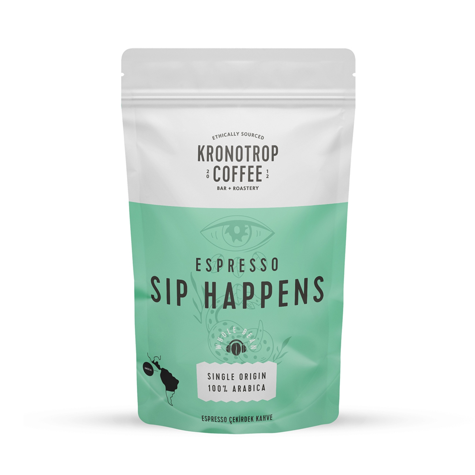 Kronotrop Sip Happens Espresso Çekirdek Kahve 250 Gr