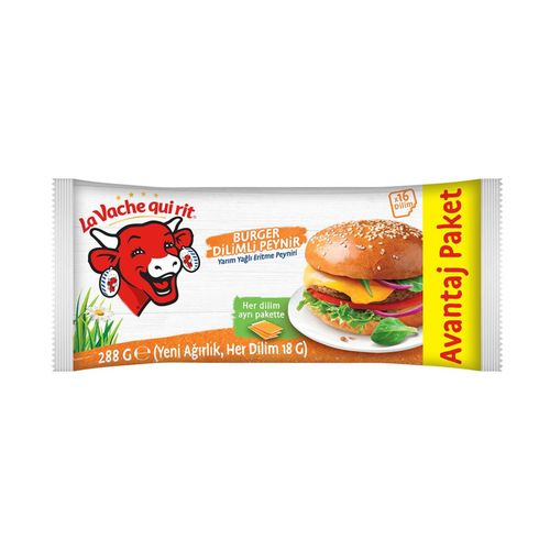 La Vache Quı Rıt Burger Dilimli Peynir 288g