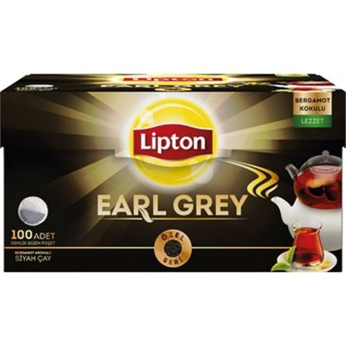 Lipton Earl Grey Demlik Poşet Çay 100'lü 320 Gr