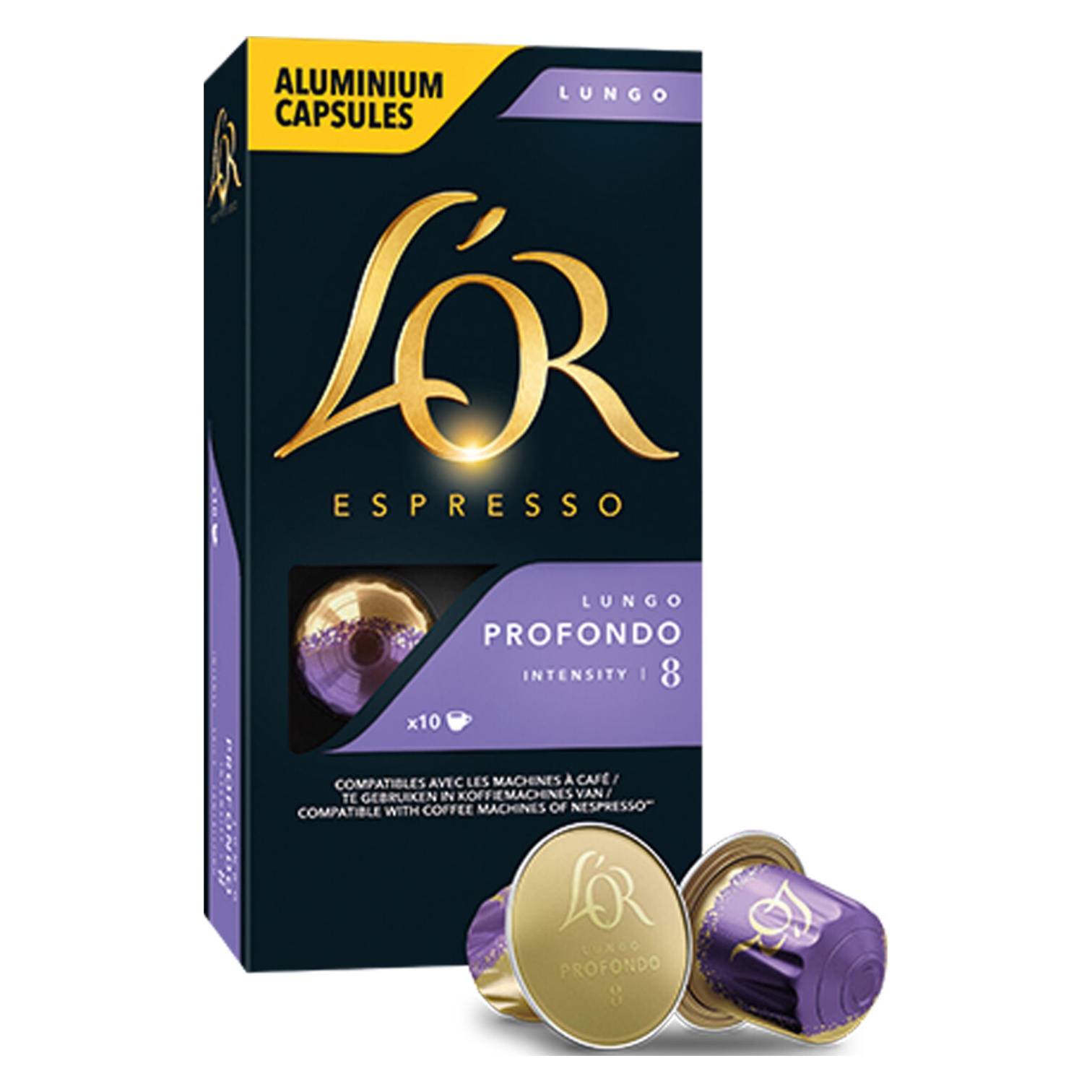 L'Or Espresso 08 Lungo Profondo Kapsül Kahve 52 Gr