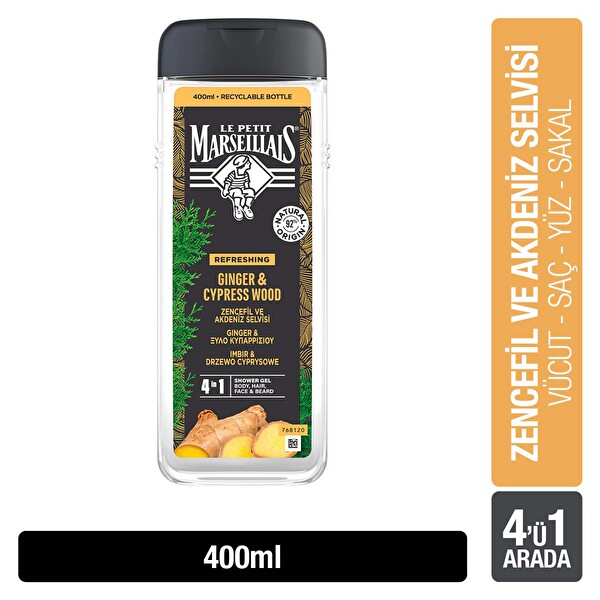 LPM Duş Jeli Men Zencefil Selvi 400 Ml