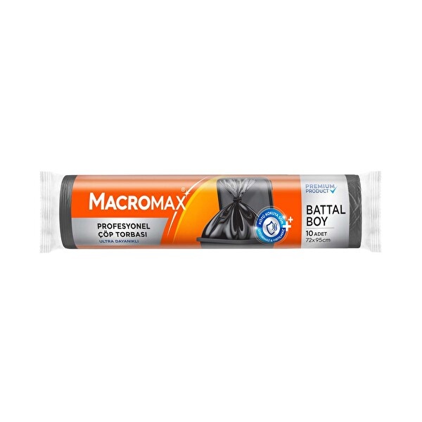Macromax Profesyonel Çöp Torbası Battal Boy 1 Adet