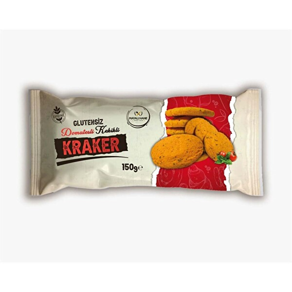 Mayalıhane Glutensiz Domatesli Kraker 150 Gr