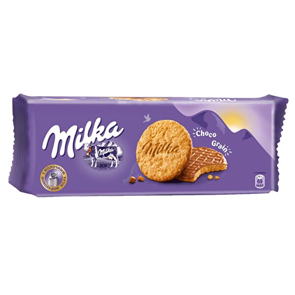 Milka Çikolatalı Yulaflı Bisküvi 126 Gr