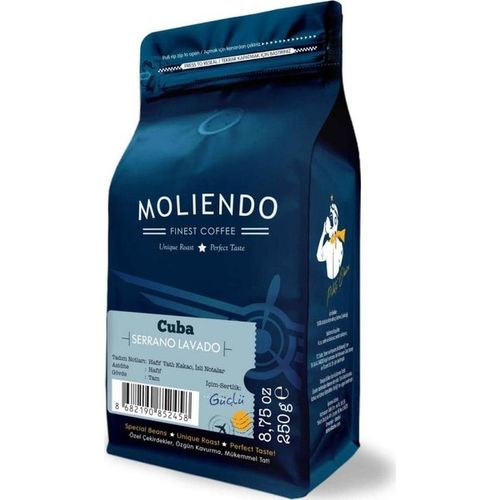Moliendo Cuba Serrano Lavado Kahve 250 Gr