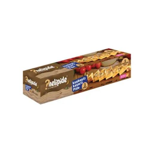 Nelipide Kuşbaşı Kaşarlı Pide 3 Adet 375 Gr