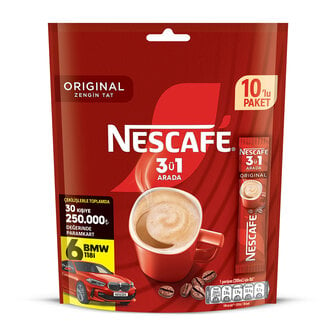 Nescafé 3'ü 1 Arada 10'lu 180 Gr