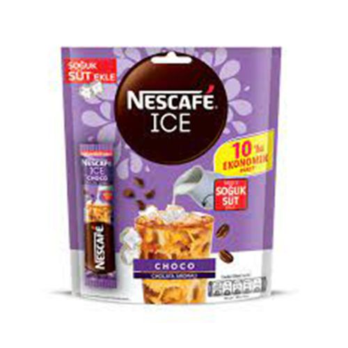 Nescafé 3'ü 1 Arada Ice Choco Çikolata Aromalı 10'lu 106 Gr