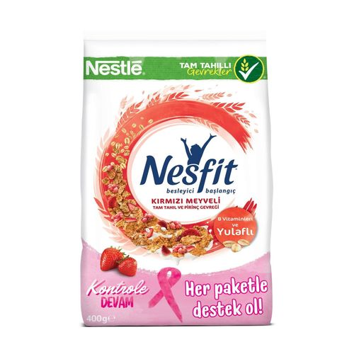 Nesfit Kırmızı Meyve Kahvaltılık Gevrek 400 Gr