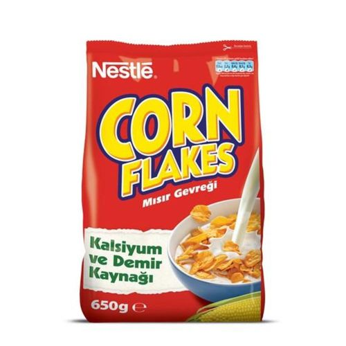 Nestle Corn Flakes Kahvaltılık Gevrek 650gr