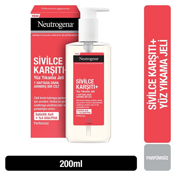 Neutrogena Sivilce Karşıtı Temizleme Jeli 200 Ml
