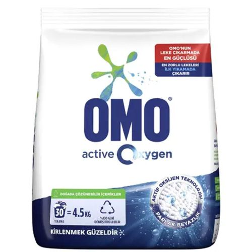 Omo Active Oxygen Toz Deterjan 4.5 KG