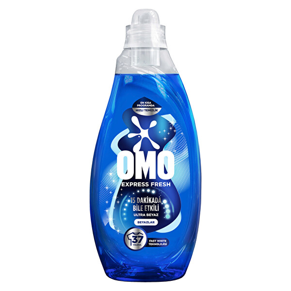 Omo Beyazlar Express Sıvı Çamaşır Deterjanı 1.48 Lt