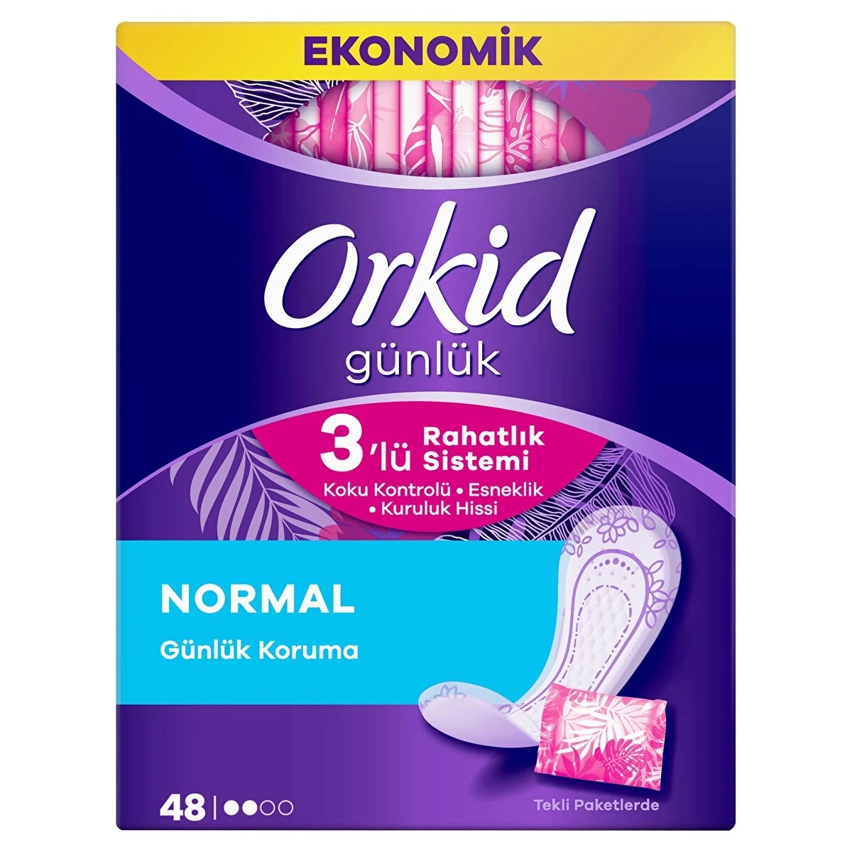 Orkid Günlük Hijyenik Ped 48 Adet