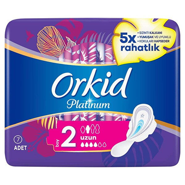 Orkid Platinum Tekli Uzun 7 Adet