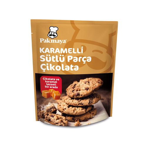 Pakmaya Karamelli Sütlü Parça Çikolata 70 Gr