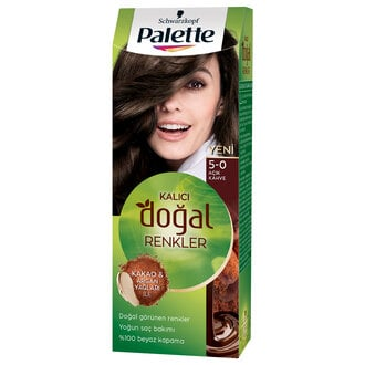 Palette Natural Colors Saç Boyası 5-0 Fındık Kahve 110 Ml