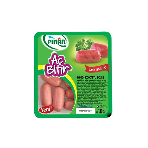 Pınar Aç Bitir Hindi Kokyteyl Sosis 130g