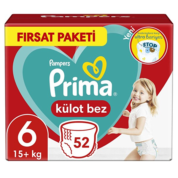 Prima Külot Bez Fırsat Paket 6 Numara 45 Adet