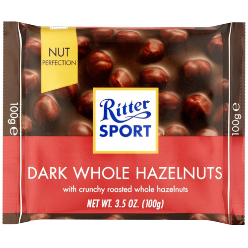 Ritter Sport Bitter Tane Fındıklı 100 Gr