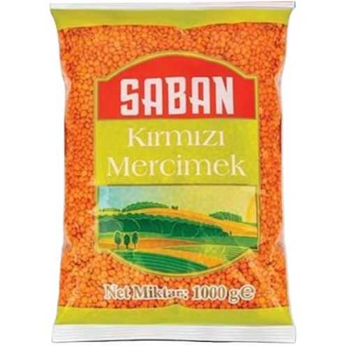 Saban Yerli Kırmızı Mercimek 1000 Gr