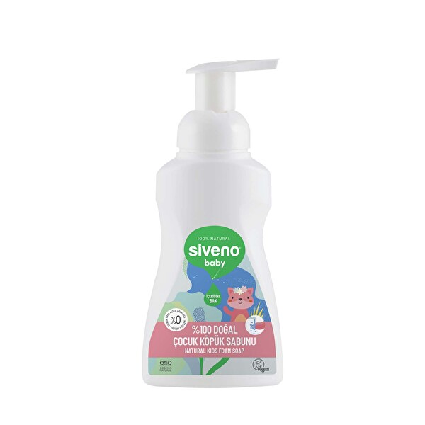 Siveno Zeytinyağ Çocuk Köpük Sabun 250 Ml