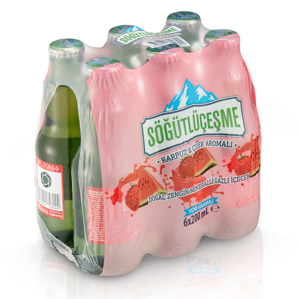 Söğütlüçeşme Karpuz & Çilek 6x200 Ml
