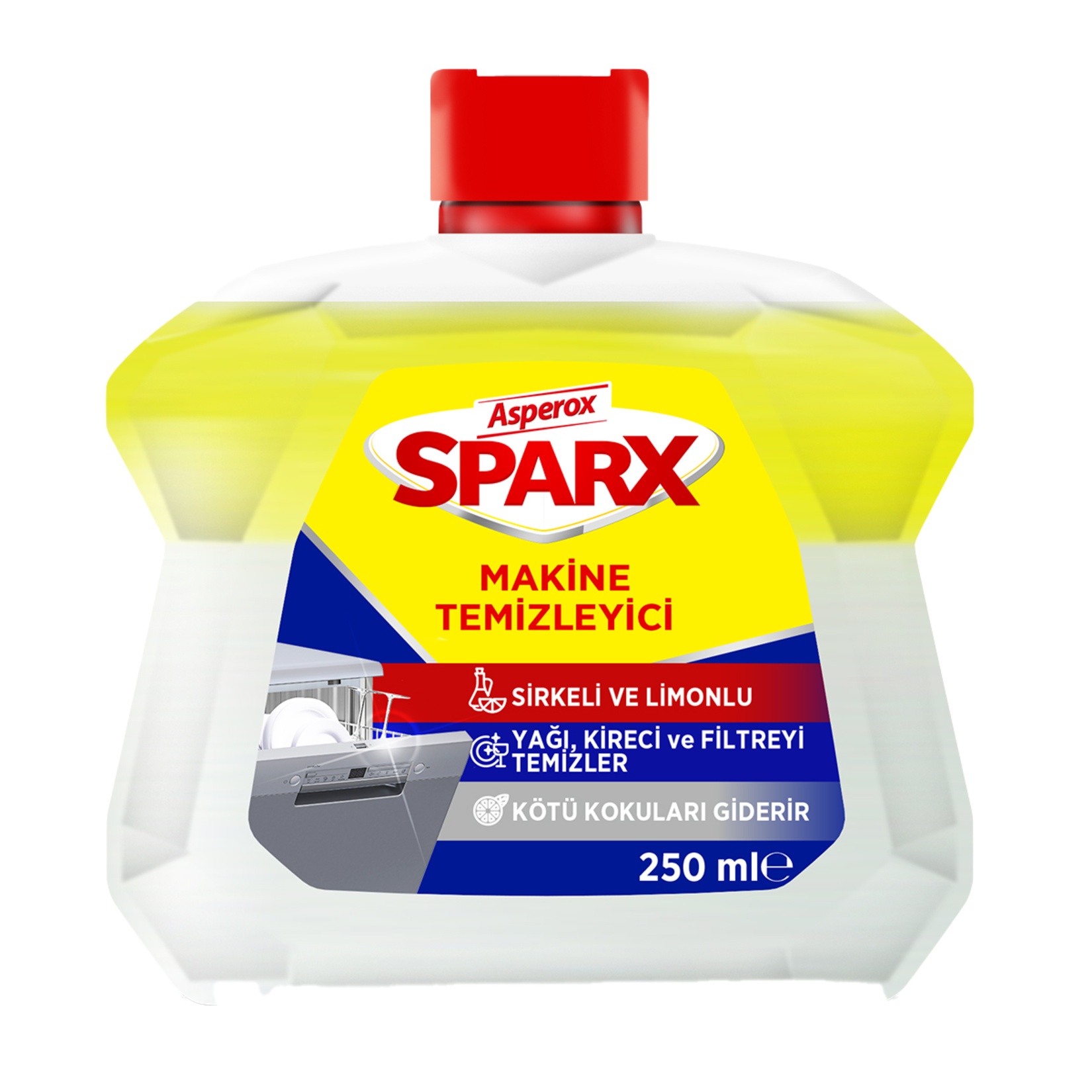 Sparx Limon Bulaşık Makinesi Temizleyici 250 Ml