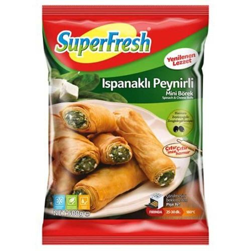 Süperfresh Rulo Börek Ispanakli 500 Gr