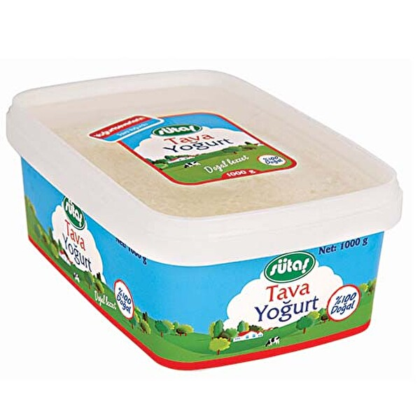 Sütaş Kaymaklı Tava Yoğurt 1000 Gr
