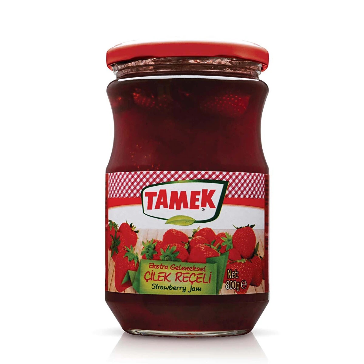 Tamek Çilek Reçeli 800 Gr