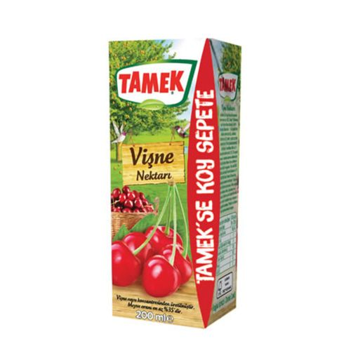 Tamek Vişne Nektarı K. Şişe 200 Ml