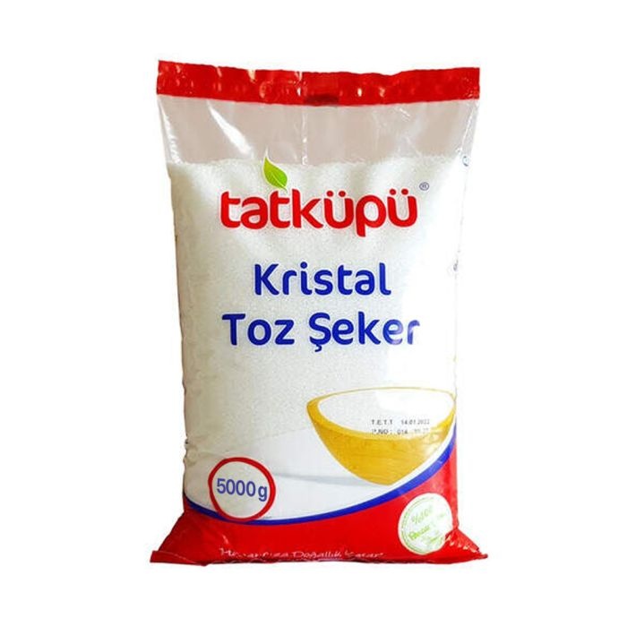 Tatküpü Kristal Toz Şeker 5 Kg