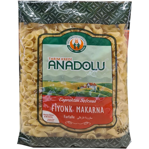 Tk Anadolu Fiyonk Makarna 500 G