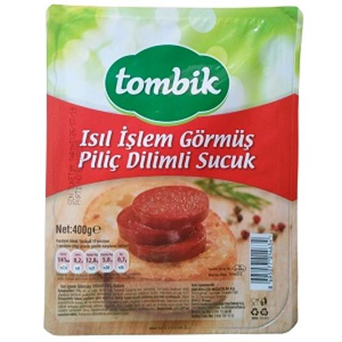 Tombik Dilimli Piliç Sucuk 400 Gr