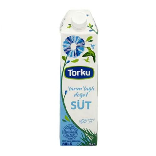 Torku Yarım Yağlı Süt 1l