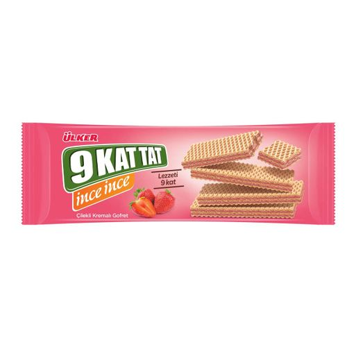 Ülker 9 Kat Tat İnce İnce Çilekli 114 Gr