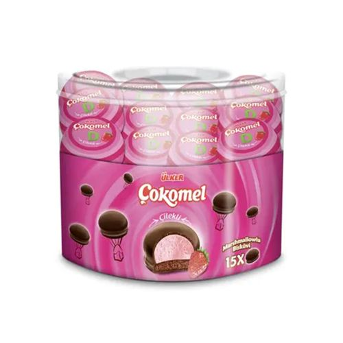 Ülker Çokomel Marshmallow Çilekli 180 Gr