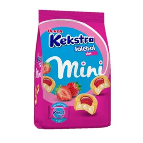 Ülker Kekstra Mini Çilek Jöleli Kek 150 Gr