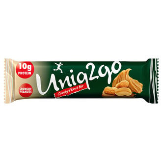 Unıq2go Crunchy Fıstık Ezmeli Proteinli Bar 40g