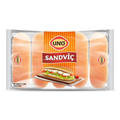 Uno Sandviç Ekmeği 5 Adet 325 Gr