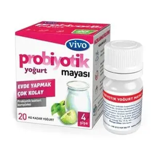 Vıvo Yoğurt Mayası 4*1g
