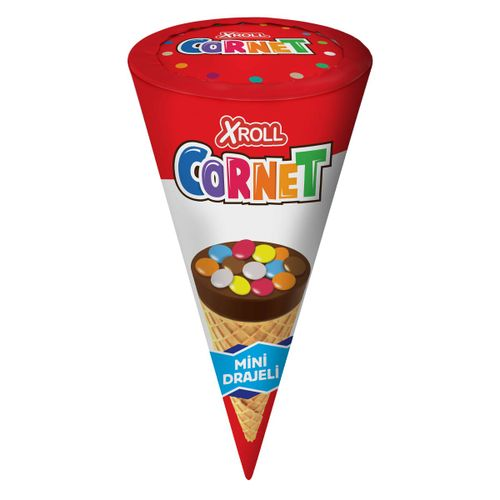 Xroll Gofret Cornet Krema Dolgulu 25 GR
