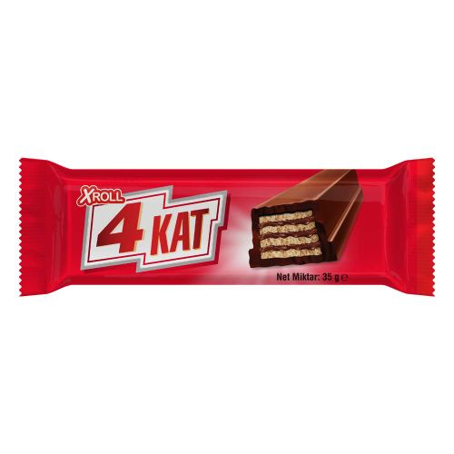 Xroll Gofret Sütlü Çikolata 4 Kat 35 Gr