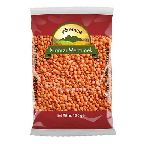Yöremce Mercimek Kırmızı Yerli 1 Kg