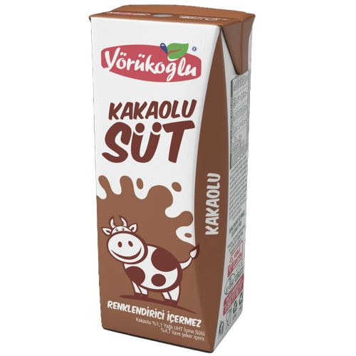 Yörükoğlu Kakaolu Süt 180 Ml